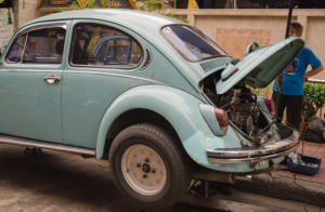 Broke down beetle in Fayetteville, AR