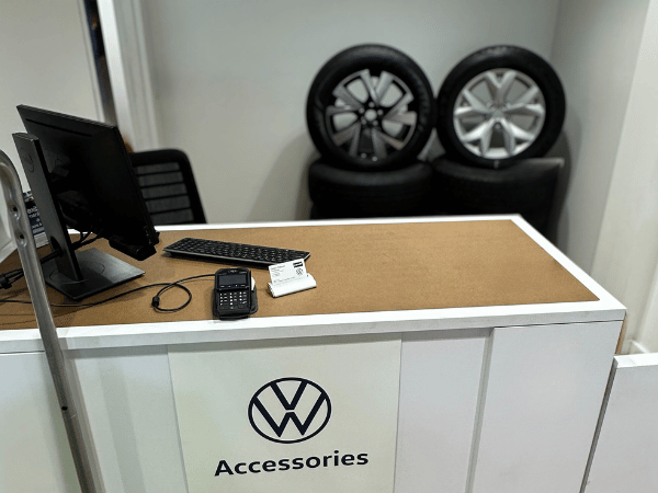 Volkswagen parts department in Fayetteville, AR