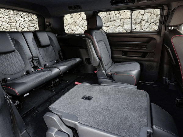 ID.Buzz interior rear seats