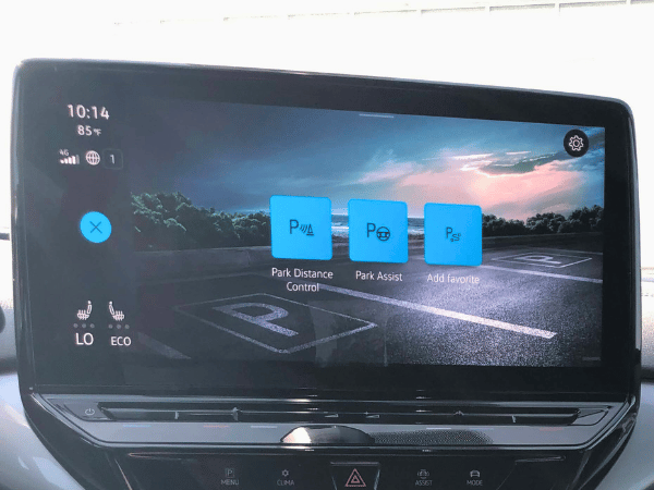 New ID.4 Interior Technology