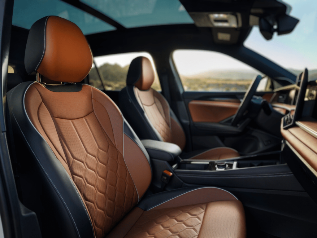 New 2025 Tiguan interior