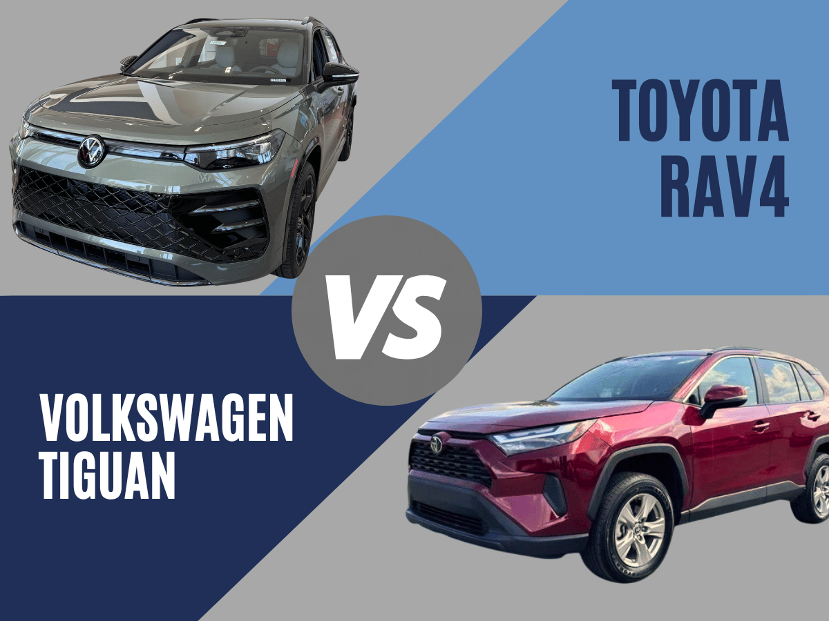 VW Tiguan vs Toyota RAV4 Comparison at Crain Volkswagen of Fayetteville - Your Northwest Arkansas Volkswagen Dealership