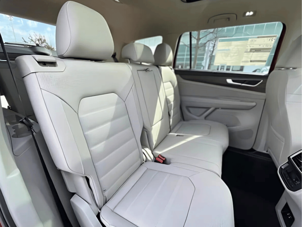 Inside the VW Atlas in Fayetteville, AR