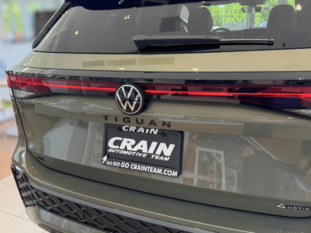 2025 Volkswagen Tiguan Rear Bumper inside Crain Volkswagen of Fayetteville - Your Hometown Volkswagen Dealer