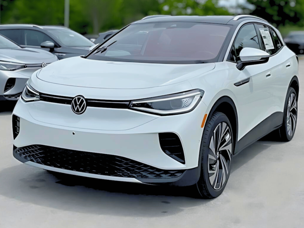New White 2025 Volkswagen ID.4 at Crain Volkswagen of Fayetteville - Your Local Volkswagen Dealership