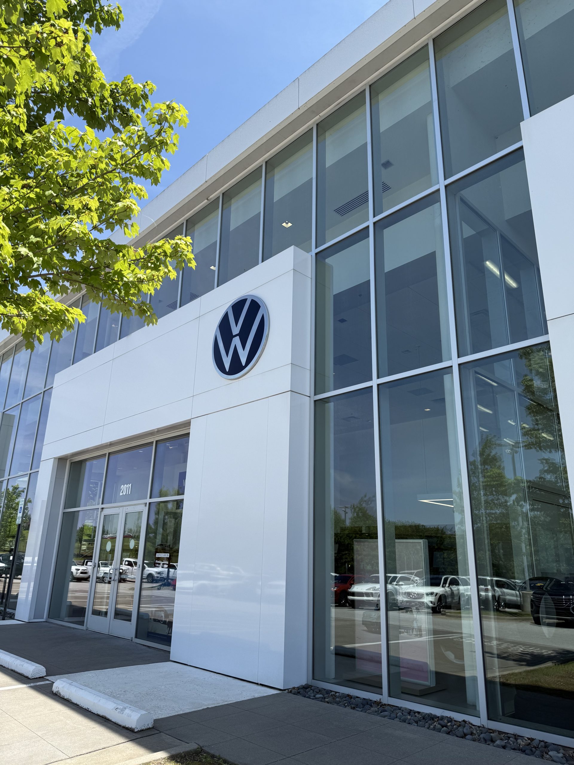 Front Building of Crain Volkswagen of Fayetteville in Fayetteville AR