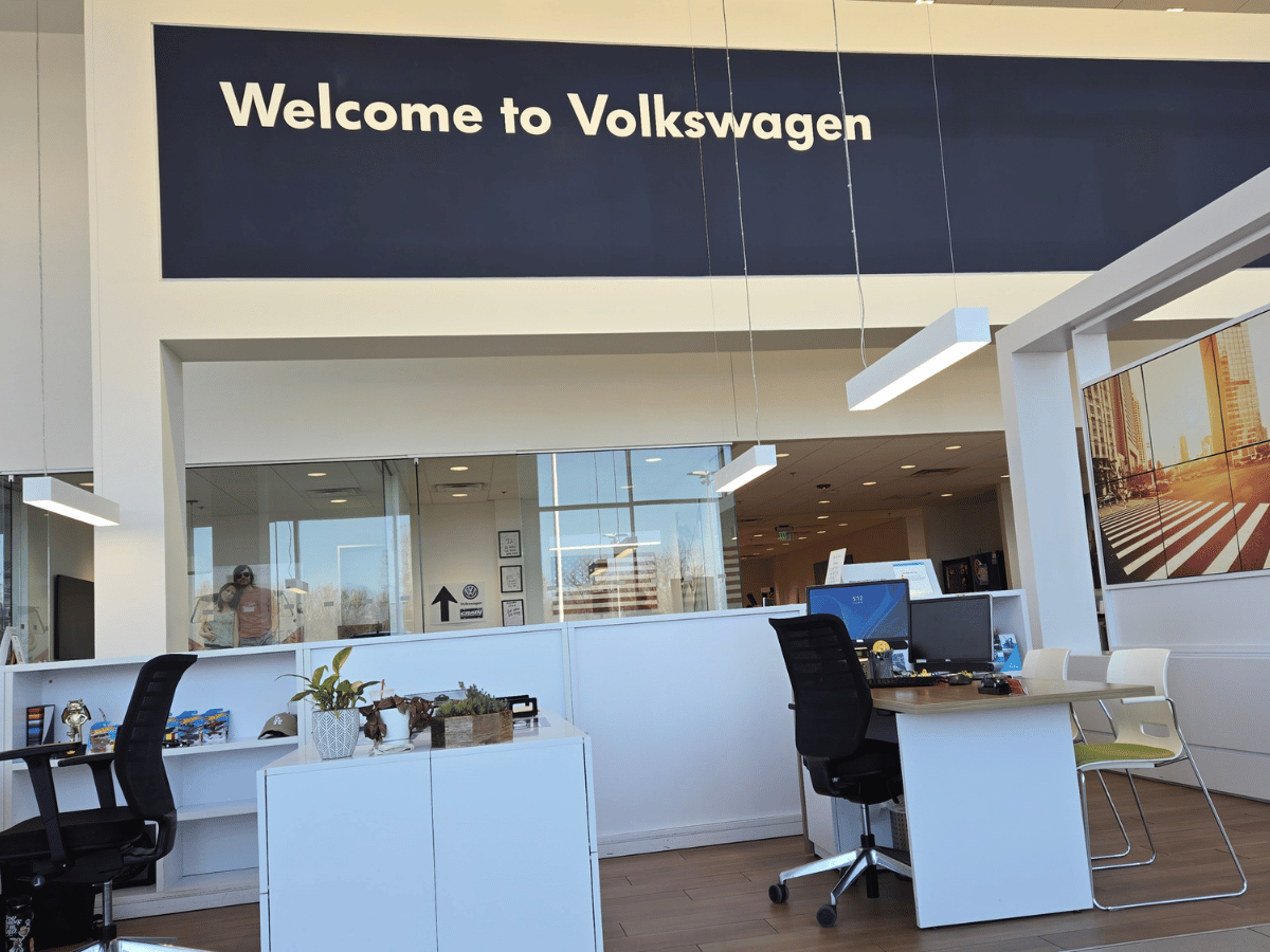 Crain Volkswagen of Fayetteville inside Building in Fayetteville AR