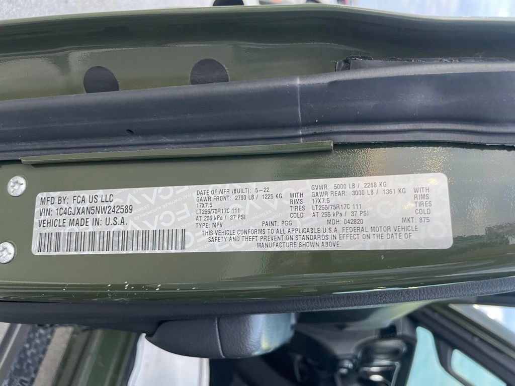 2022 Jeep Wrangler - WILLYS 4X4-