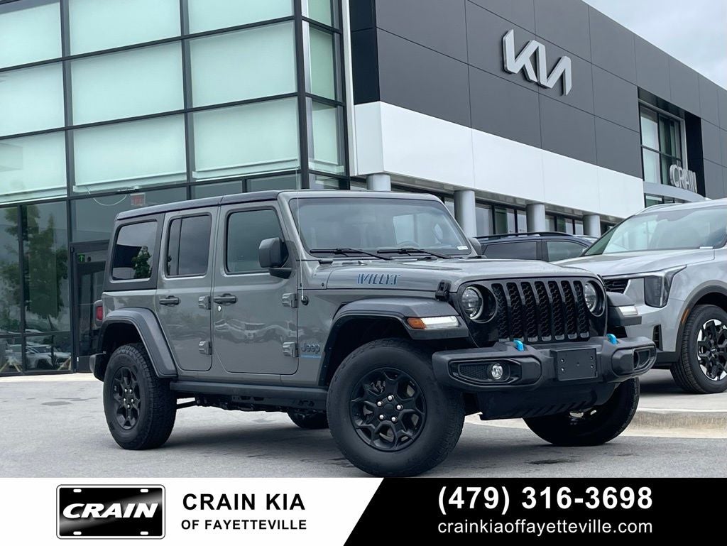 2023 Jeep Wrangler Base 4xe - TOW PKG / APPLE CARPLAY