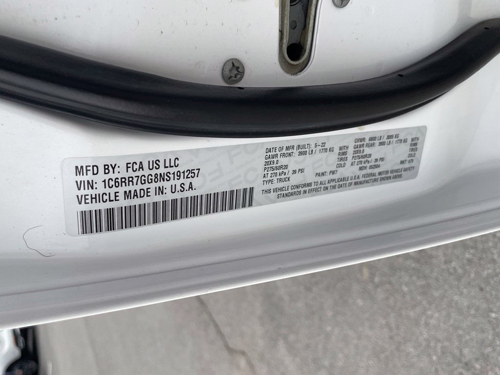 2022 RAM 1500 Classic Warlock - CLEAN CARFAX / 1-OWNER