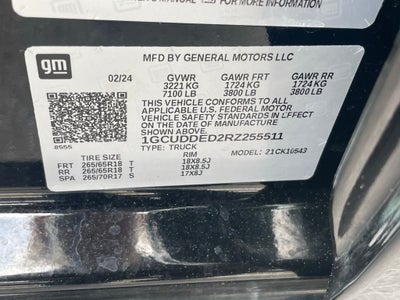 2024 Chevrolet Silverado 1500 LT LT1 - Z71 PKG / TRAILERING PACKAGE