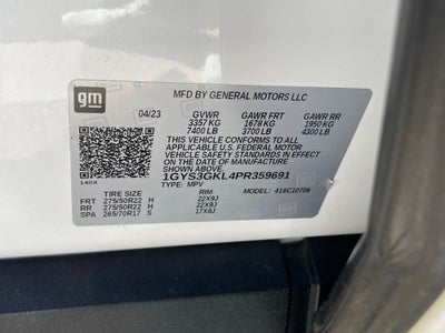 2023 Cadillac Escalade Sport Platinum - SUPER CRUISE / POWER ASSIST STEPS