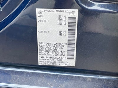 2024 Nissan Altima 2.5 SR - MOONROOF / BLIND SPOT MONITOR