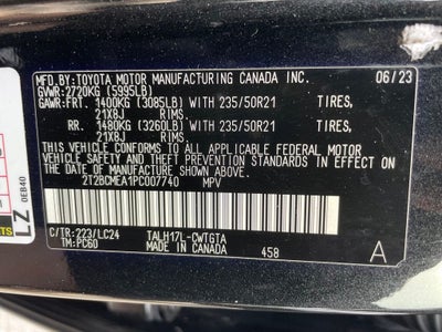2023 Lexus RX 500h F SPORT Performance