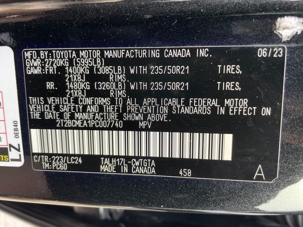 2023 Lexus RX 500h F SPORT Performance