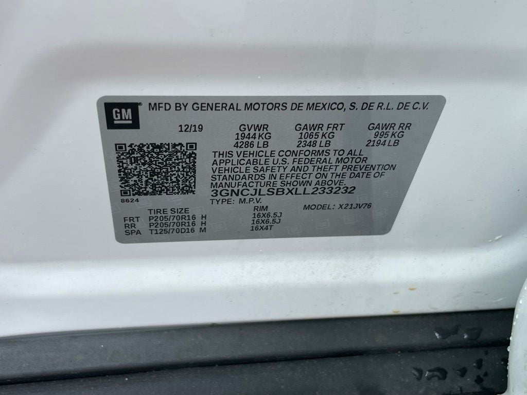 2020 Chevrolet Trax LT - APPLE CARPLAY / KEYLESS ENTRY