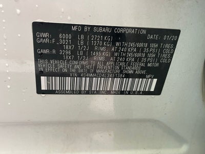 2020 Subaru Ascent Premium