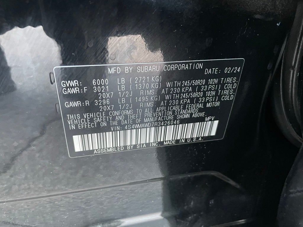 2024 Subaru Ascent Touring - PANORAMIC ROOF / HARMAN KARDON