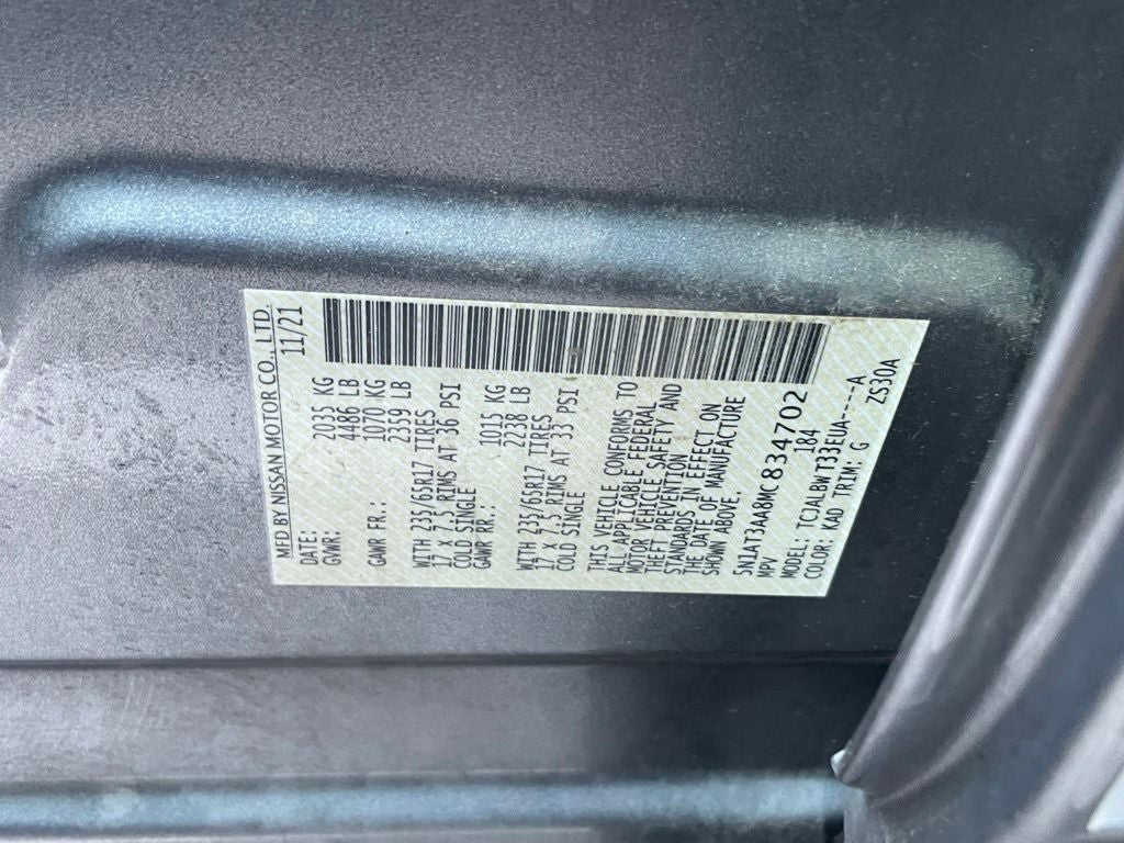 2021 Nissan Rogue S