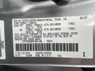 2023 Toyota Tundra 1794