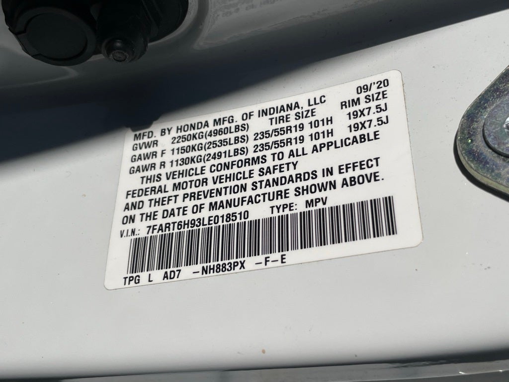 2020 Honda CR-V Hybrid Touring - SUNROOF / HEATED SEATS