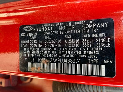 2020 Hyundai Kona SE