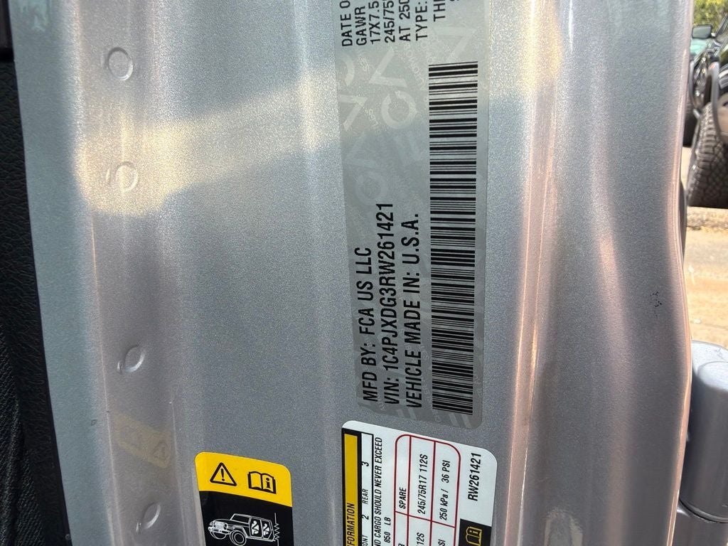 2024 Jeep Wrangler Sport CLEAN CARFAX 1-OWNER