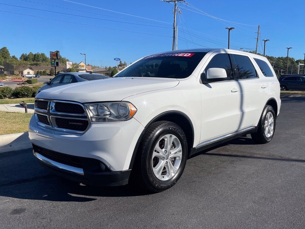 2013 Dodge Durango SXT One Owner, Clean CarFax, Third Row Seat