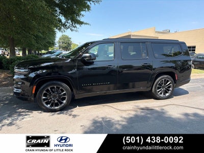 2025 Jeep Grand Wagoneer L Series III Obsidian, Rear Entertainment, 22" Wheels