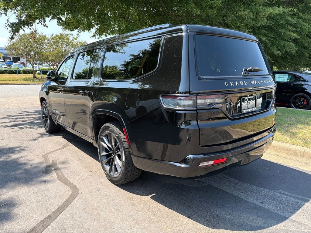 2025 Jeep Grand Wagoneer L Series III Obsidian, Rear Entertainment, 22" Wheels
