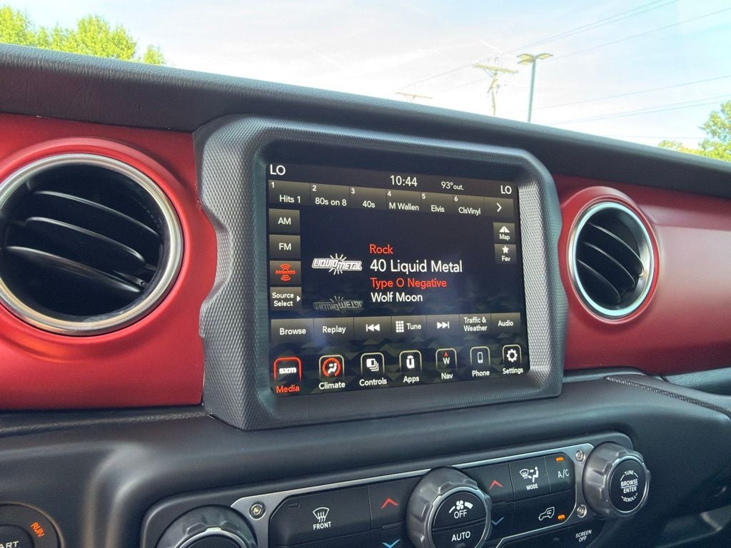 2022 Jeep Gladiator Rubicon Leather, hard Top, Navi, CARFAX 1-OWNER