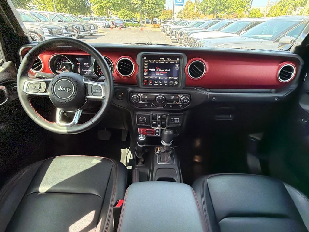 2022 Jeep Gladiator Rubicon Leather, hard Top, Navi, CARFAX 1-OWNER