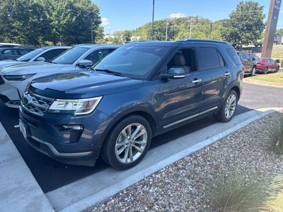 2018 Ford Explorer Limited One Owner, Clean CarFax, Leather, Moonroof, Bucket