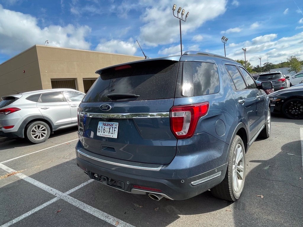 2018 Ford Explorer Limited One Owner, Clean CarFax, Leather, Moonroof, Bucket