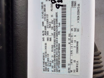 2020 Ford F-150 XLT CLEAN CARFAX 1-OWNER