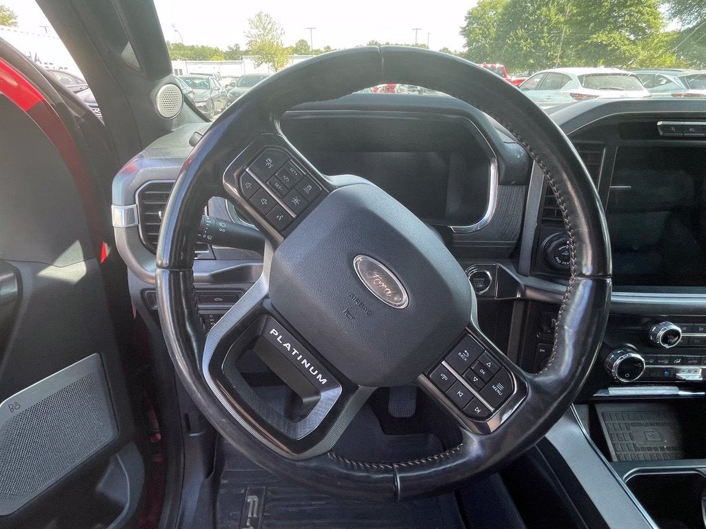 2021 Ford F-150 Platinum Clean CarFax, Pano Moonroof, Leather