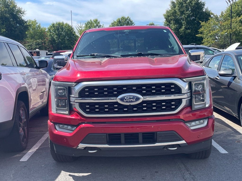2021 Ford F-150 Platinum Clean CarFax, Pano Moonroof, Leather
