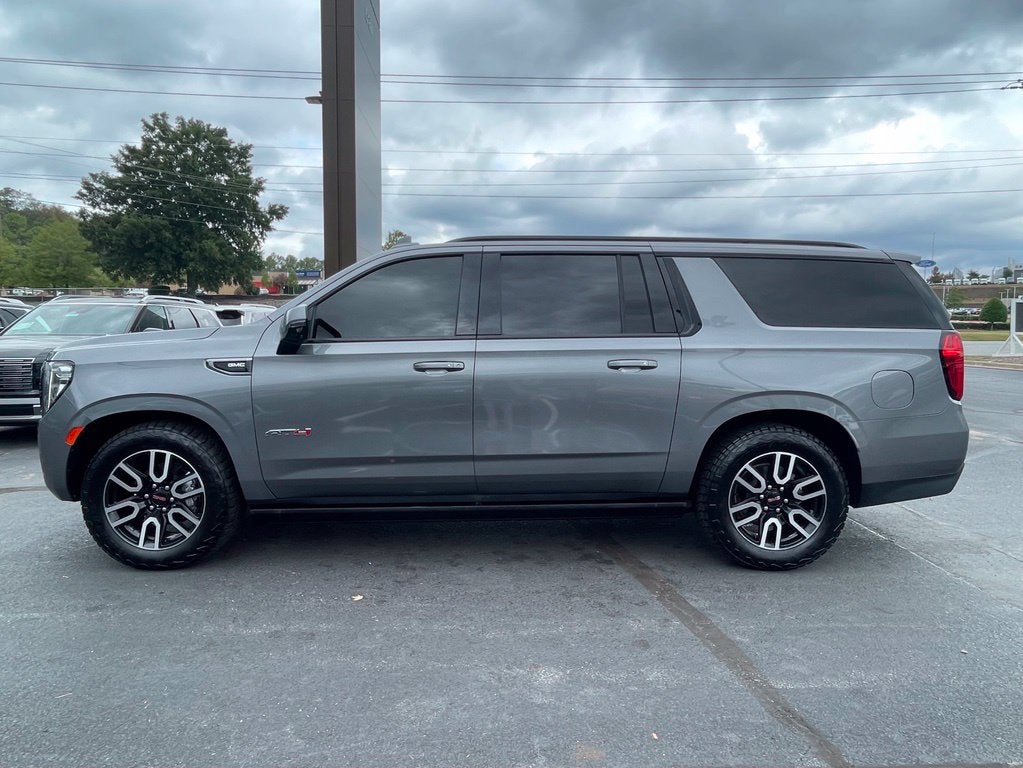 2021 GMC Yukon XL AT4 Pano Roof, Bucket Seats, Power Boards, DVD's