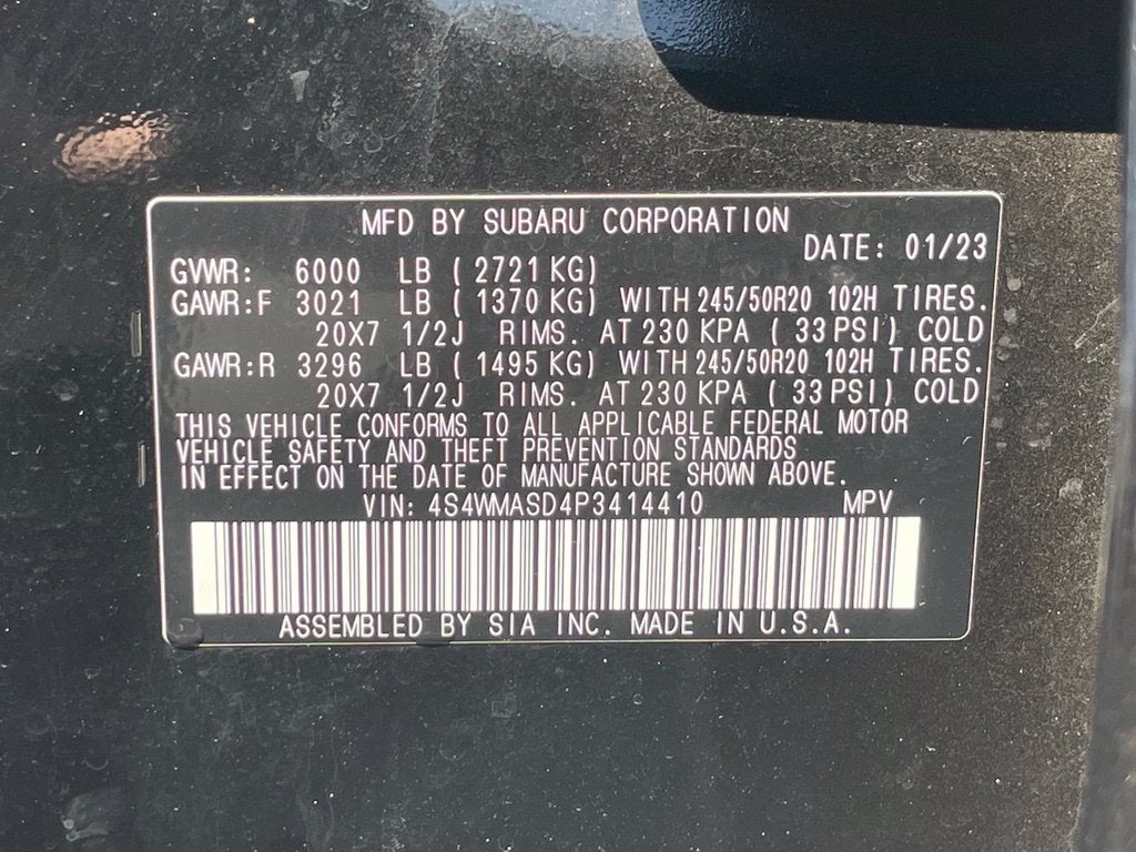 2023 Subaru Ascent Limited CLEAN CARFAX 1-OWNER