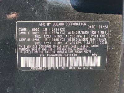 2023 Subaru Ascent Limited CLEAN CARFAX 1-OWNER