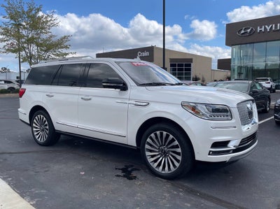 2019 Lincoln Navigator Reserve Clean CarFax, Revel Audio, Leather, Third Row