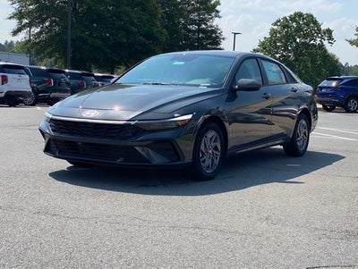 2025 Hyundai Elantra Hybrid Blue
