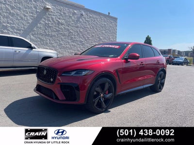 2023 Jaguar F-PACE SVR Clean CarFax, Leather, Moonroof