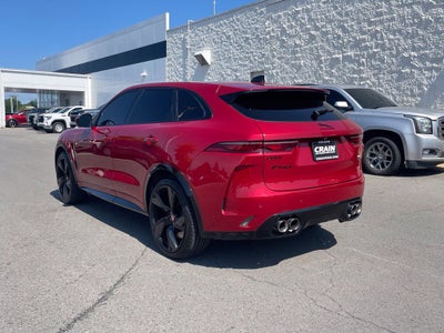 2023 Jaguar F-PACE SVR Clean CarFax, Leather, Moonroof