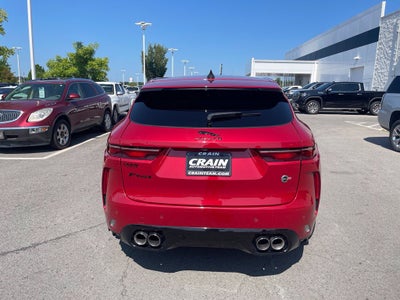 2023 Jaguar F-PACE SVR Clean CarFax, Leather, Moonroof