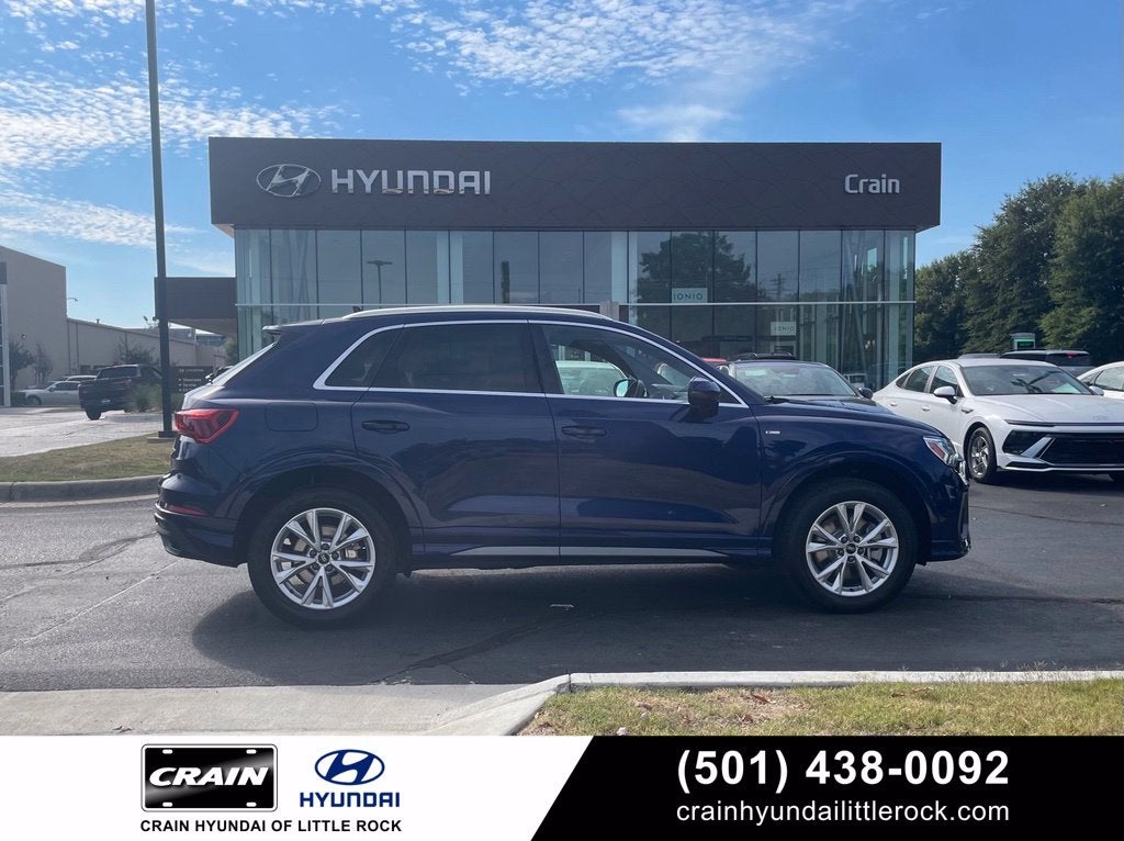 2024 Audi Q3 Premium Plus, One Owner, Navi, Leather, Moonroof S Line quattro