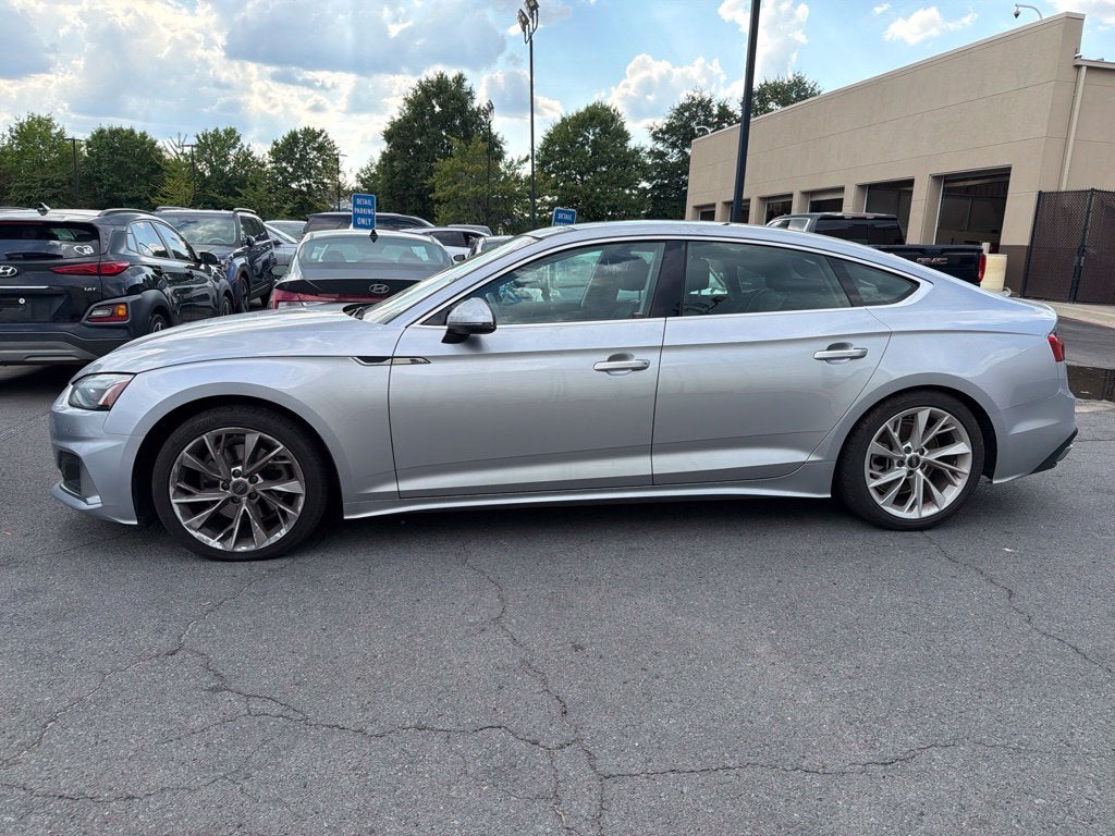 2023 Audi A5 Sportback Premium Plus, Leather, Moonroof, Clean CarFax quattro