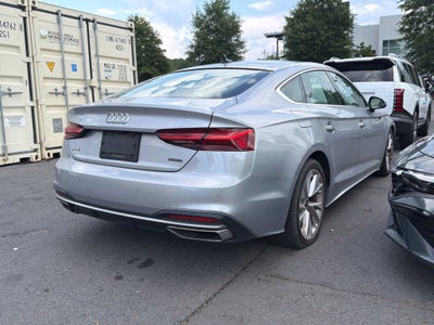2023 Audi A5 Sportback Premium Plus, Leather, Moonroof, Clean CarFax quattro