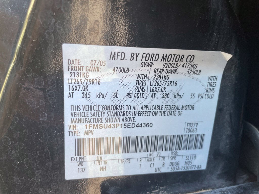 2005 Ford Excursion Limited Sold As-Is: Deleted Diesel Lifted Wheels Tires