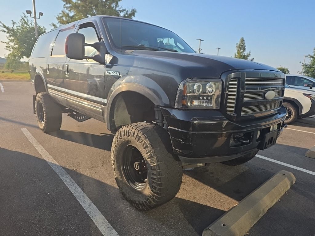 2005 Ford Excursion Limited 137 WB Deleted Diesel Lifted Wheels Tires
